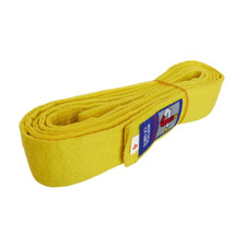 Ceinture Jukado Jaune Judo Karaté Compétition Arts Martiaux Coton Lourd 245cm
