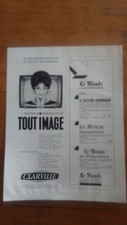 PUB ANCIENNE ADVERT - TELEVISEUR VIDEOMATIC CLARVILLE DOS KENT PANAIR DO BRASIL