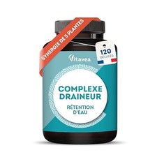 Draineur 5 actifs - Retention d'eau Drainant Puissant, Elimination - Thé Vert...