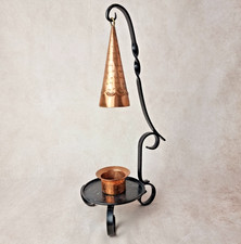 Bougeoir Ancien Fer Forgé et