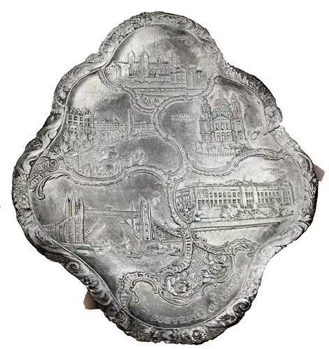 Plateau vintage souvenir - plateau,