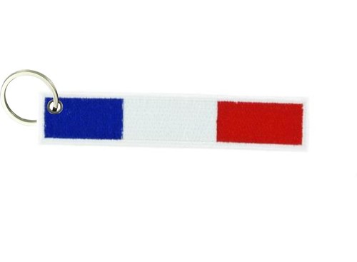 Porte cle cles clef - , brode
