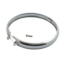 Anneau De Lampe Chromé Pour