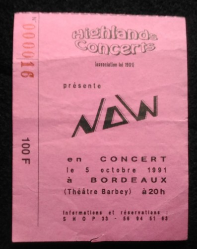 Ticket billet used - used, place