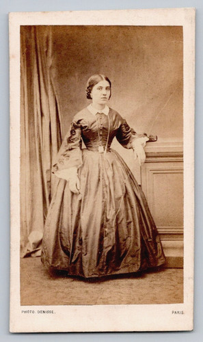 Cdv 1865 jeune - 1865, pose