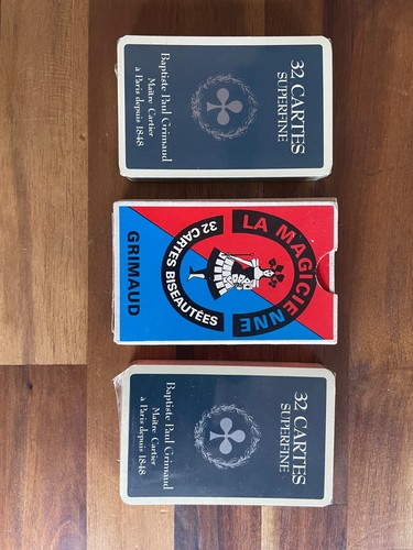 Jeux cartes vintage - jeux,