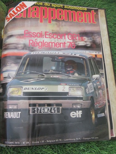 Revue échappement numéro - échappement, 84
