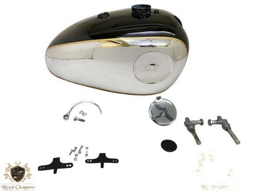 Bsa goldstar chrome noir - bsa, &