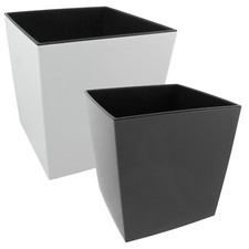 Plastique pot fleurs de - fleurs,