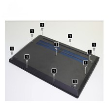 11Pcs/Lot New screws for Lenovo Gaming L340-15IRH Bottom Case Base Cover