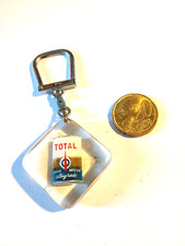 Porte clé publicitaire(Total) vintage 1950-60, Bourbon.