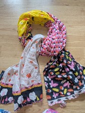 Foulard En Coton " La Marelle "