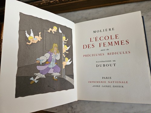 Molière aquarelles de - molière,