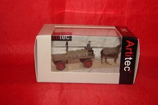 ARTITEC HO CHARRETTE AVEC CHEVAUX  PERSONNAGES 387.276 DECOR TRAIN ELECTRIQUE BO