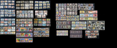 Série timbres français - de,