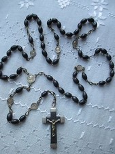 CHAPELET EN BUIS SOUVENIR DE