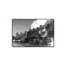 PLAQUE EN METAL TRAIN ANCIEN