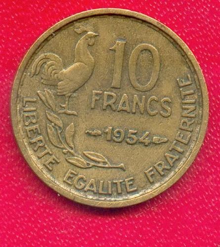 Rare monnaie francs - rare, 10