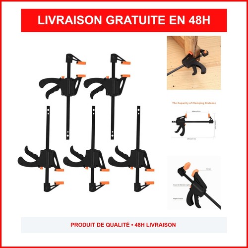 Serre joints dégagement - serre-joints,