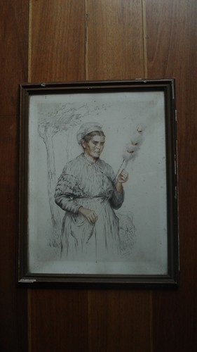 Gravure originale signée