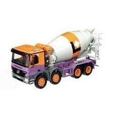 NZG 534/04 ACTROS 4 AXLE MIXER