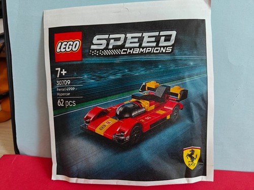 Lego ferrari 499p hypercar - lego,
