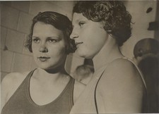 IGOR KOTELNIKOV, deux naguses, ÉCOLE RUSSE DES '30, photo vintage artistique