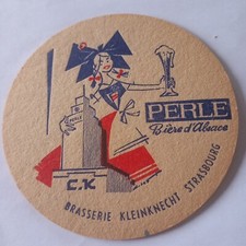 Ancien sous Bock bière  PERLE