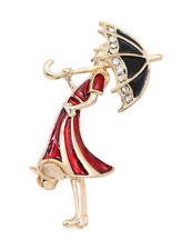 Broche bijou Acier doré Dame