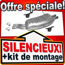 Silencieux arriere pour - silencieux,