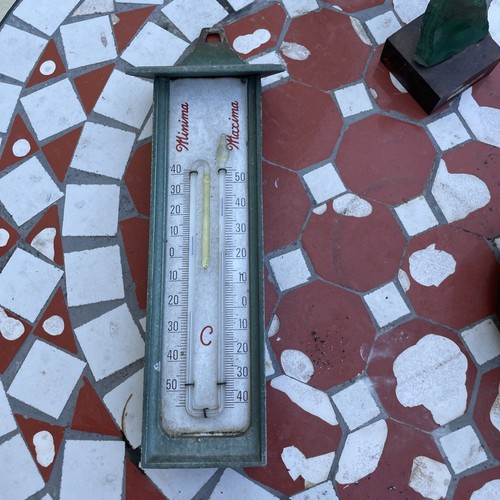 Thermomètre alcool ancien - À,