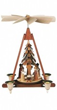 Pyramide de Noël scène de la