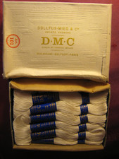 ECHEVETTES à BRODER SPÉCIAL DMC n°25 BLANC NEIGE BOÎTE de 12