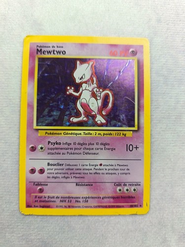 Mewtwo 102 holo - mewtwo, carte