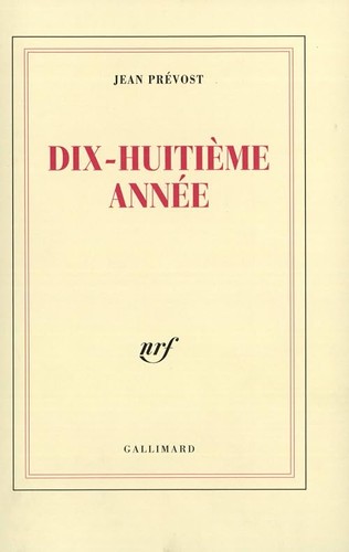 Dix huitième année - année,