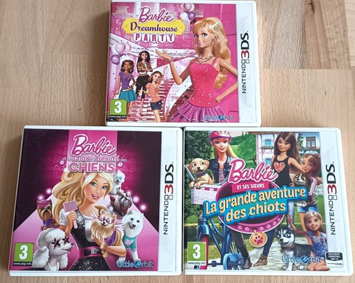 Nintendo 3ds jeux barbie - nintendo, *3