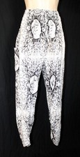 Blanc Pantalon Sarouel -