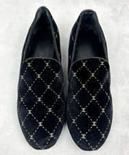 Magnifique  mocassins en velours    " CHANEL  " /  Velvet moccasin " CHANEL   "
