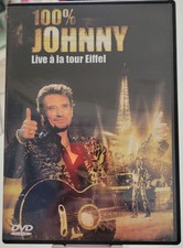 DVD - 100% Johnny Live À La Tour Eiffel - Bon État