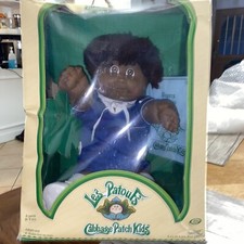 1983 Vintage Cabbage Patch Kids Poupée 16 " Noire Américaine - En Original Boite