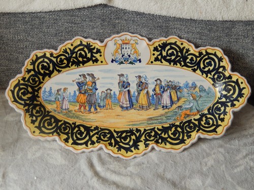 Plat henriot quimper 153 - plat,