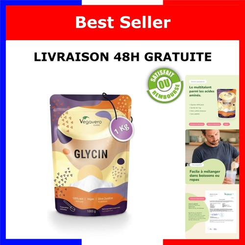 Glycine poudre vegavero - glycine, en