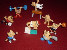 JEUX OLYMPIQUES COBI  MASCOTTE OFFICIELLE BARCELONE 1992 8 FIGURINES EO MARISCAL
