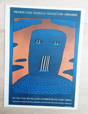 AFFICHE de FOLON  Reproduction