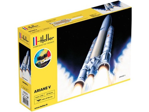 Heller fusée ariane kit - ariane,