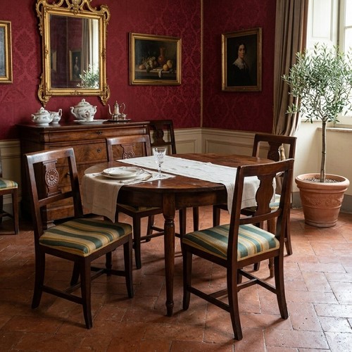 Chaises anciennes noyer - anciennes, assise