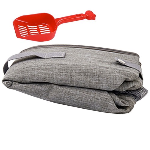 Bac litière pliable pour - litière,