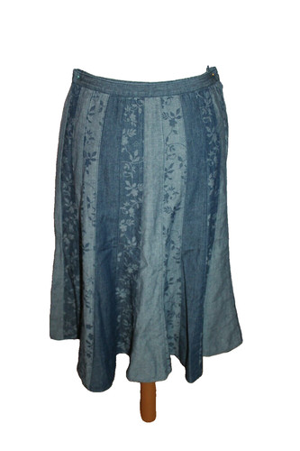 Jupe boheme jeans femme - jeans,