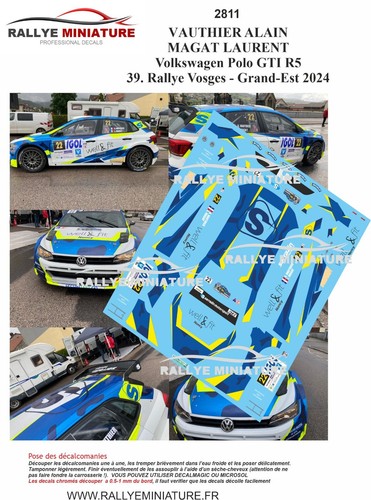 Decals ref 2811 vw - decals,
