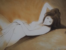 Bernard CHAROY : Isabelle - Lithographie originale signée